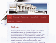Tablet Screenshot of anupalaw.com